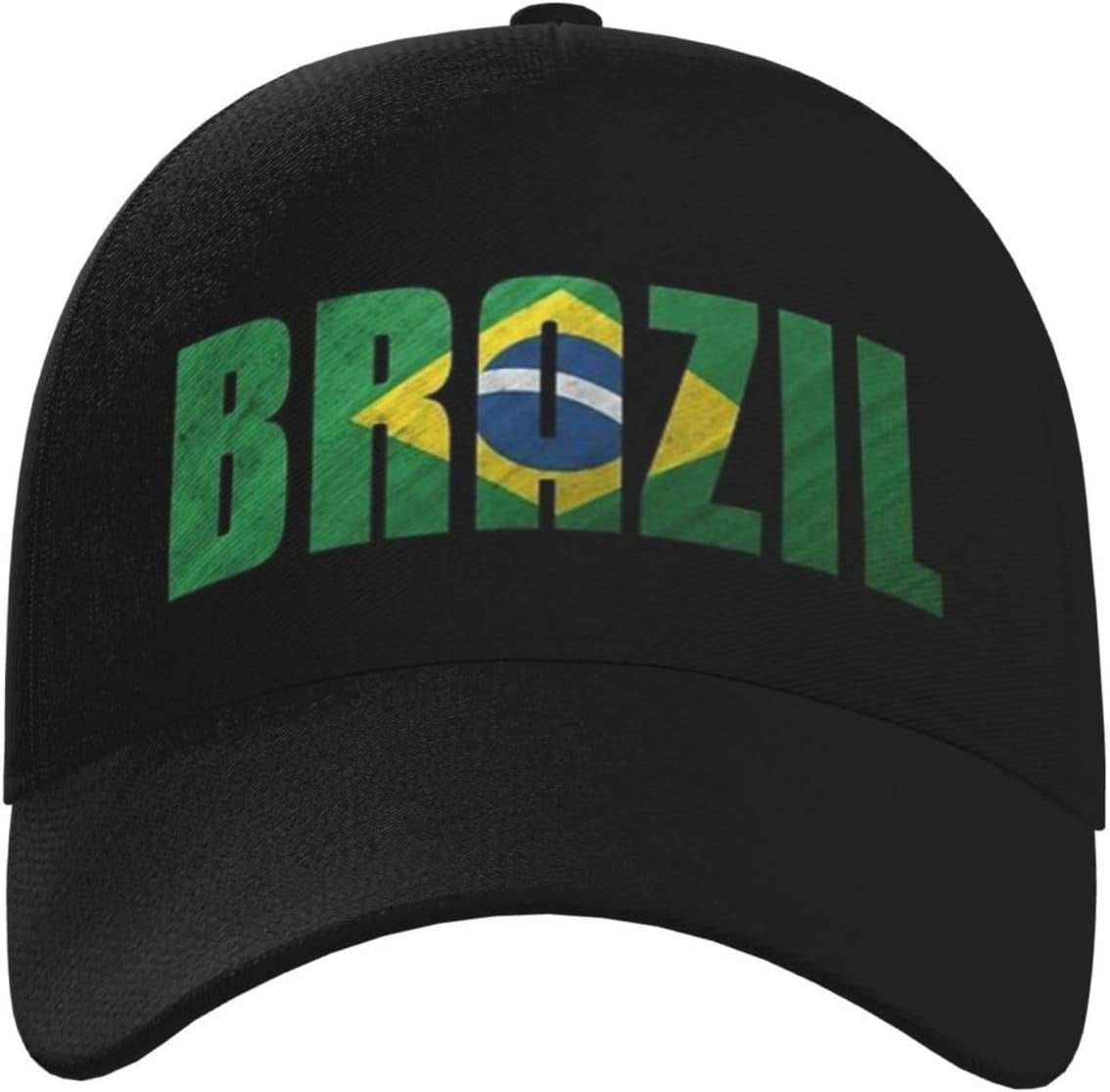 Boné snapback com bandeira do Brasil